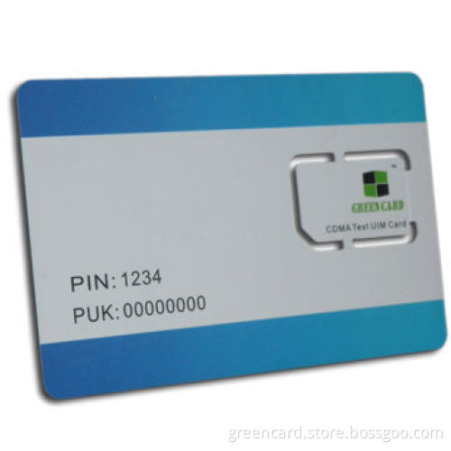 GSM Test SIM Card, Ideal for Testing Mobile Phones